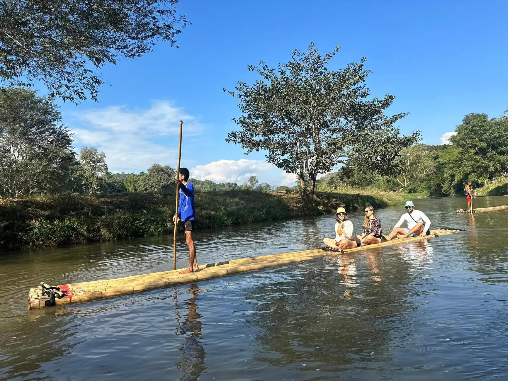 BAMBOO RAFTING